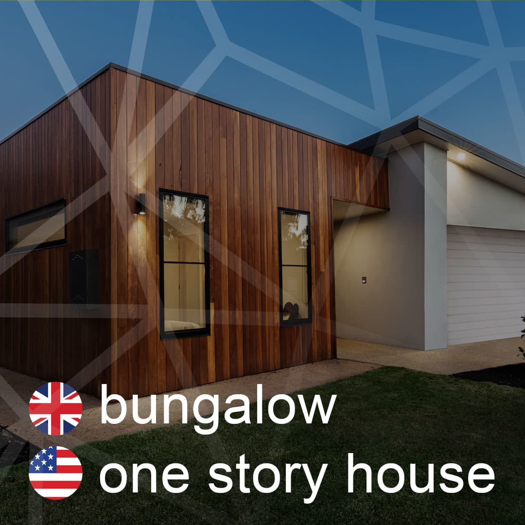bungalow - one-story-house - bungalov