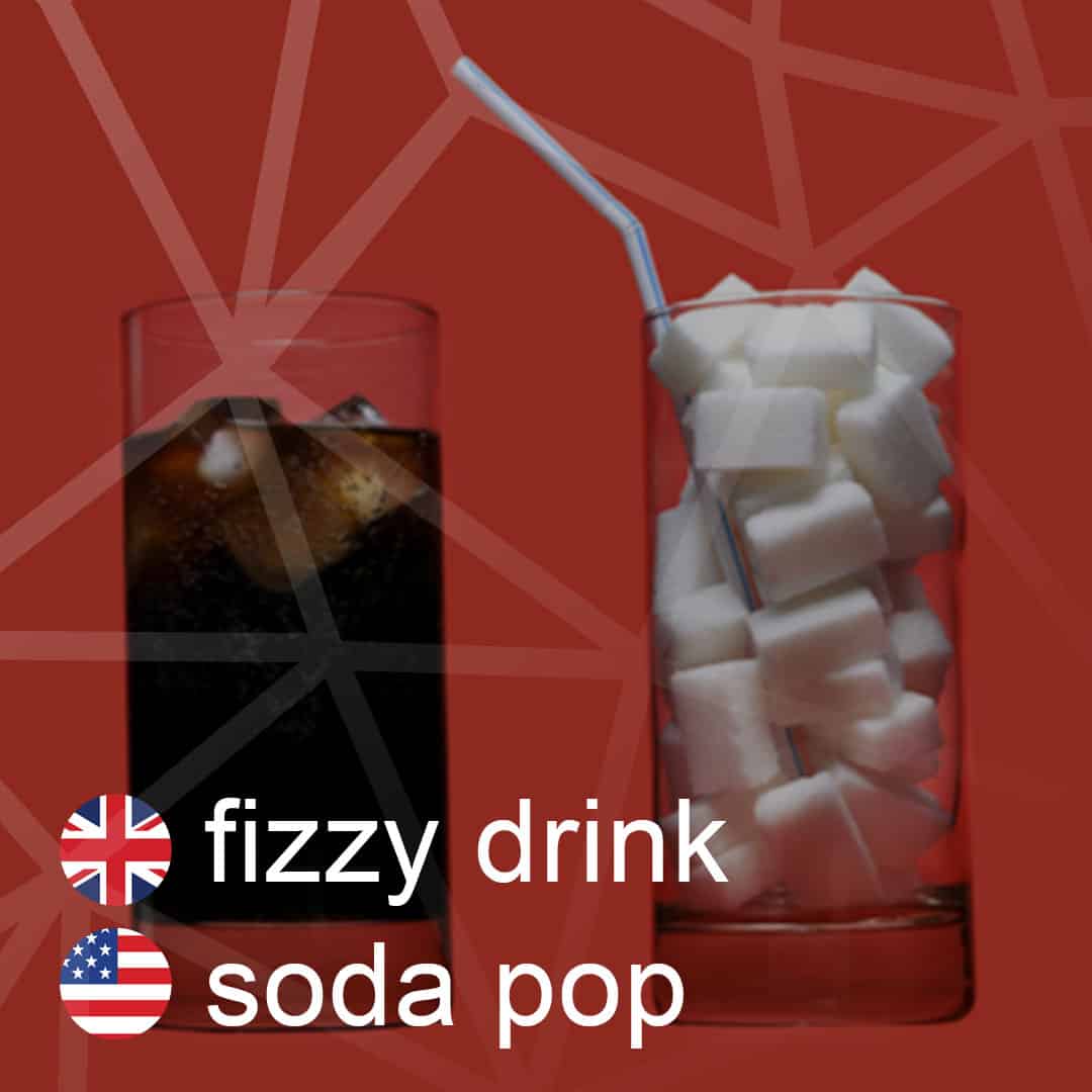 Britská a americká angličtina: fizzy-drink - soda-pop - sumivy-napoj