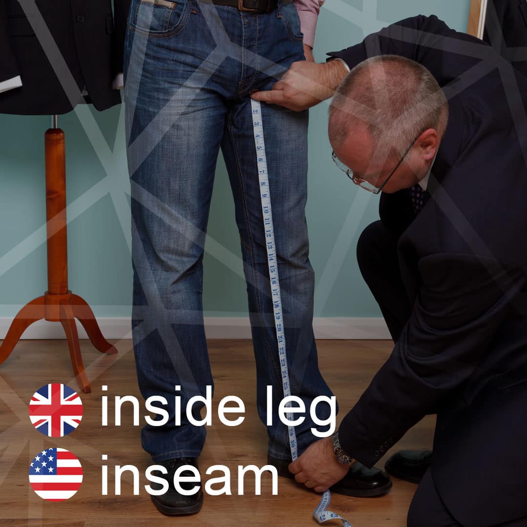 Britská a americká angličtina: inside-leg - inseam - vnutorny-sev