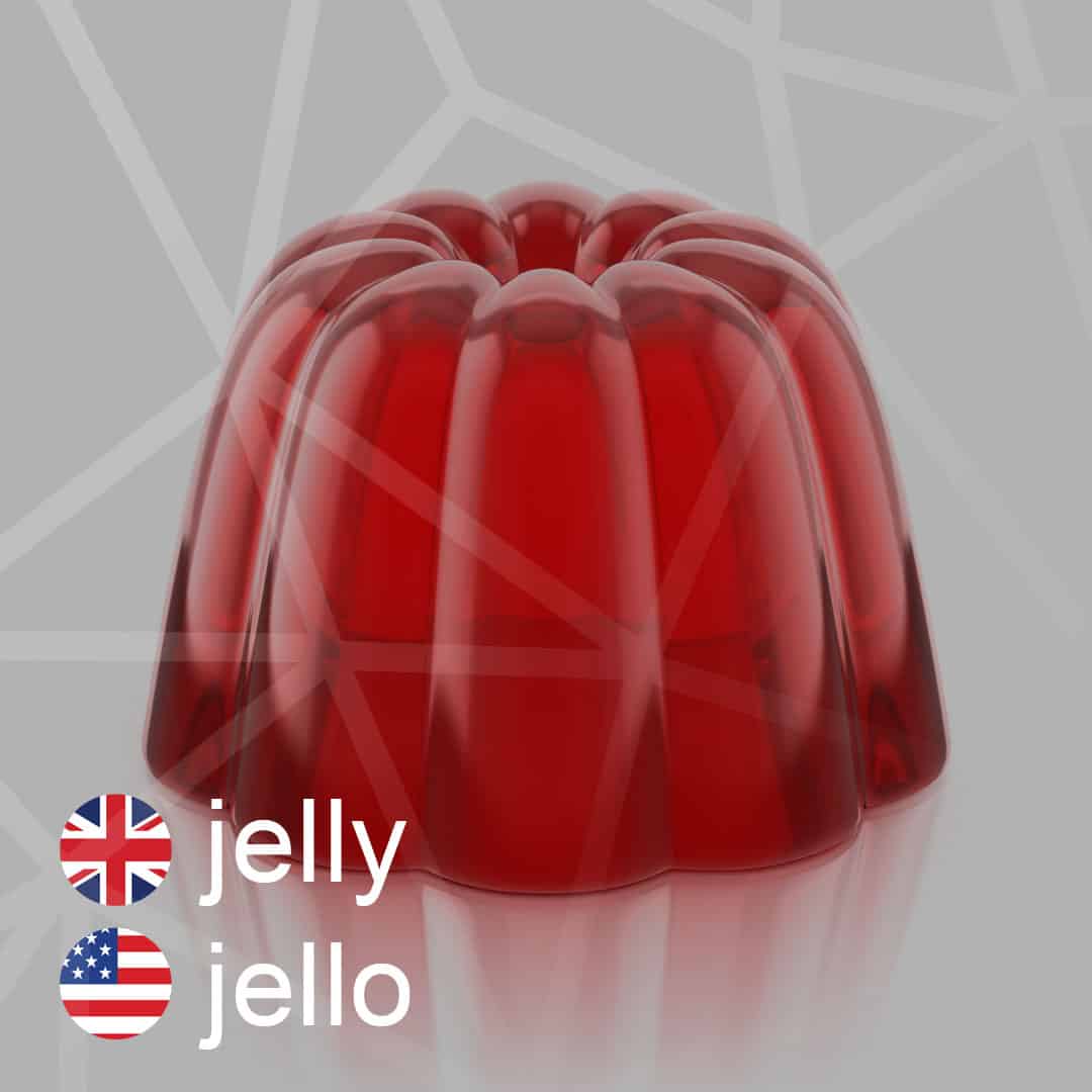 jelly - jello - zele