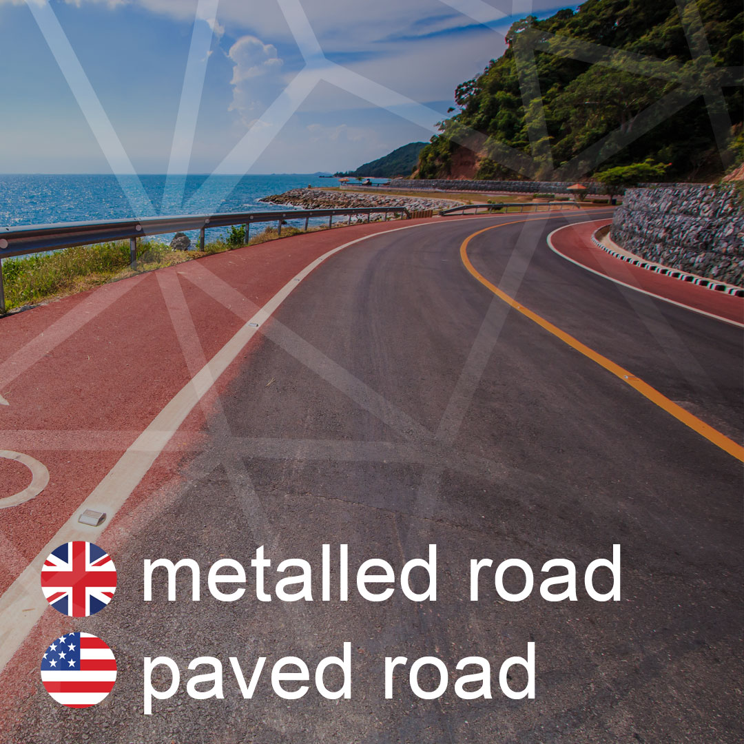 metalled-road - paved-road - spevnena-cesta
