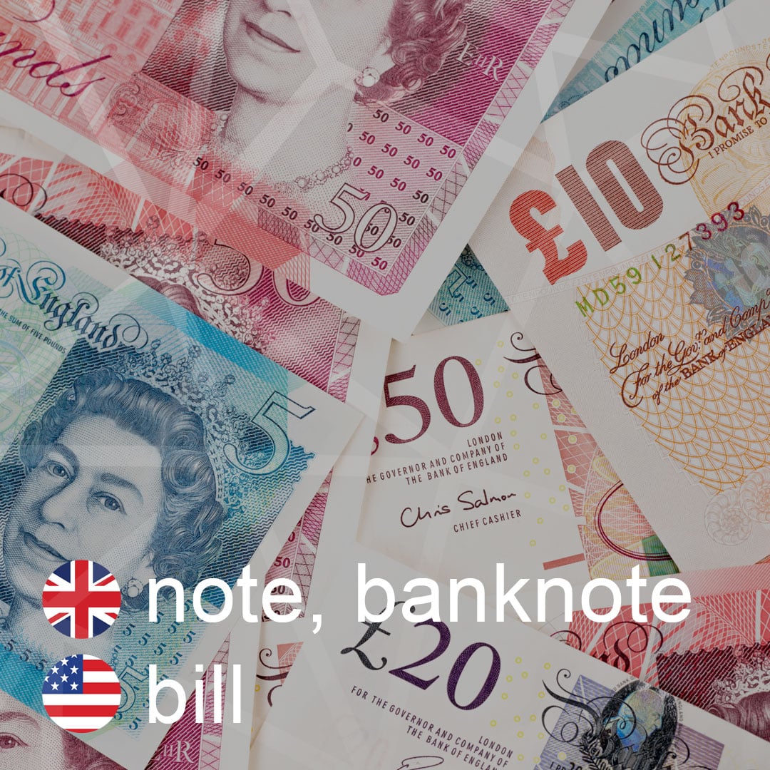note - banknote - bill - bankovka