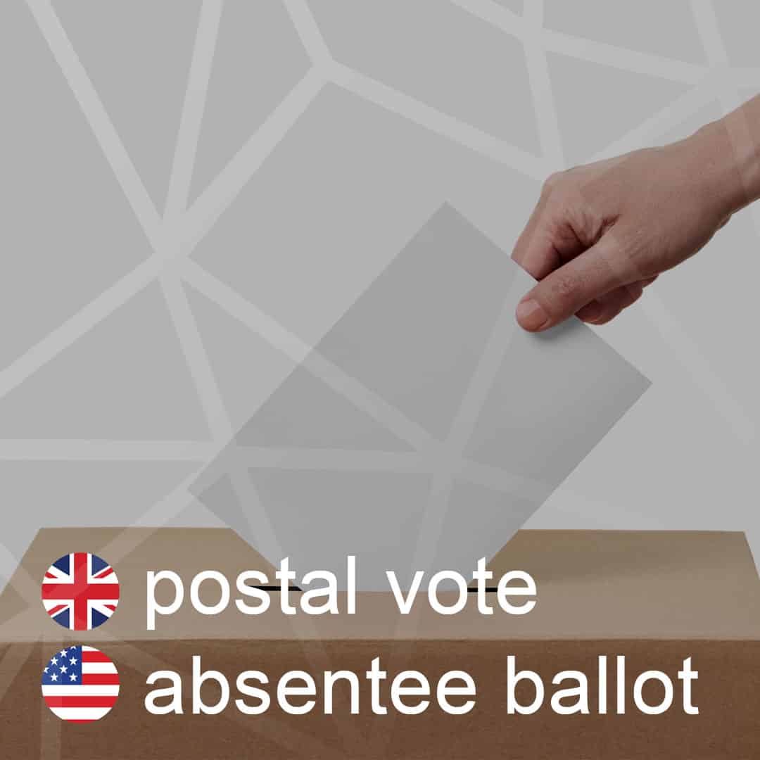 postal-vote - absentee-ballot - absencne-hlasovanie
