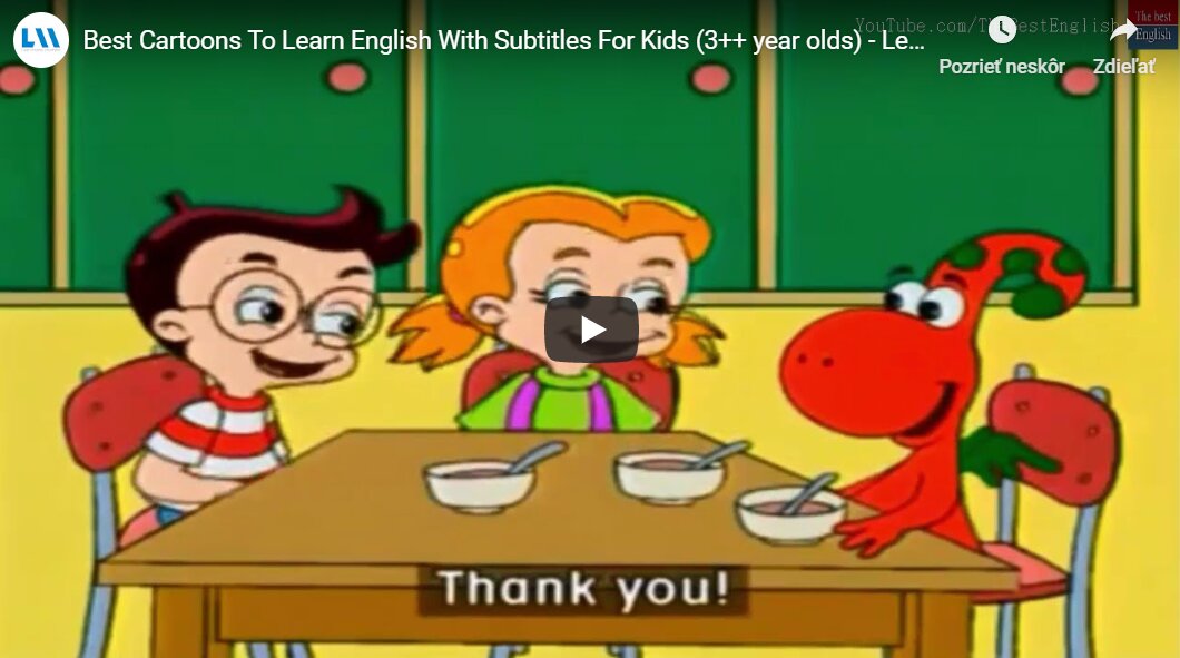 Best Cartoons to Learn English with Subtitles