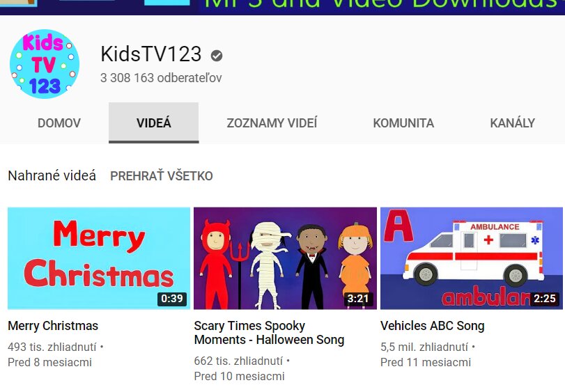 Angličtina pre deti zábavné rýmovačky - KidsTV123