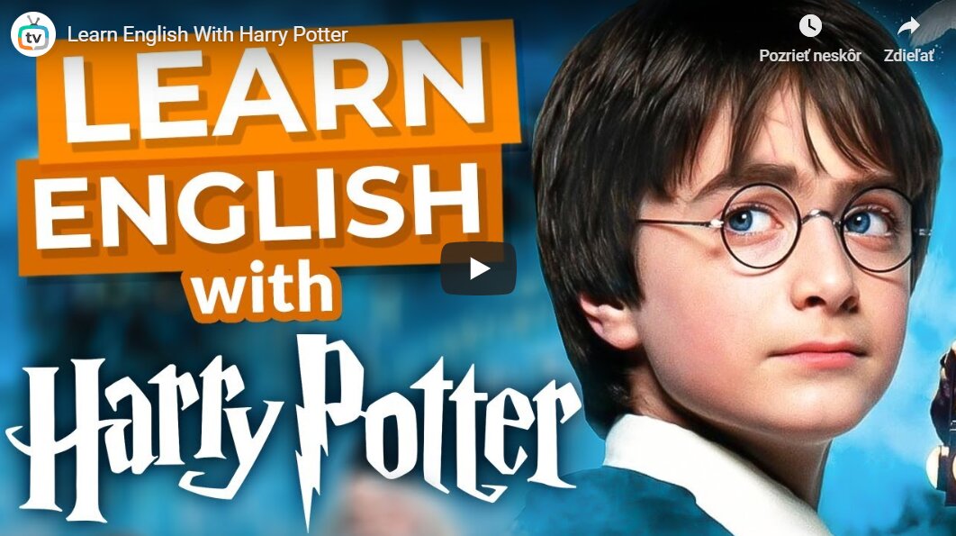 Learn English with Harry Potter