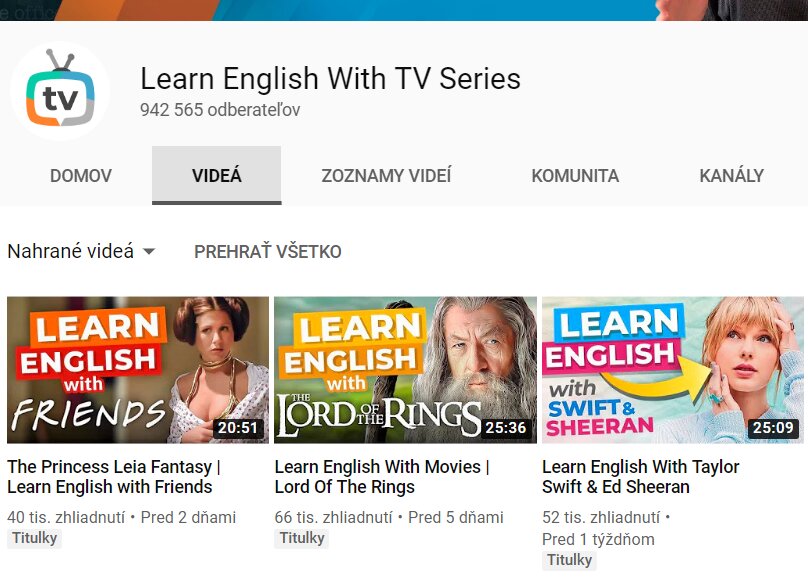 Learn English with TV Series