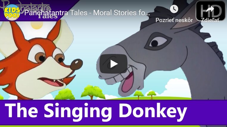The Singing Donkey - Panchantantra Tales