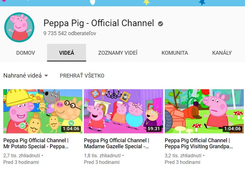 Peppa Pig - Angličtina pre deti