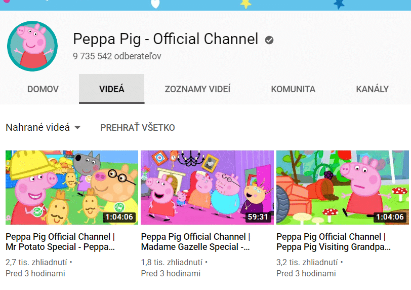 Peppa Pig - Angličtina pre deti