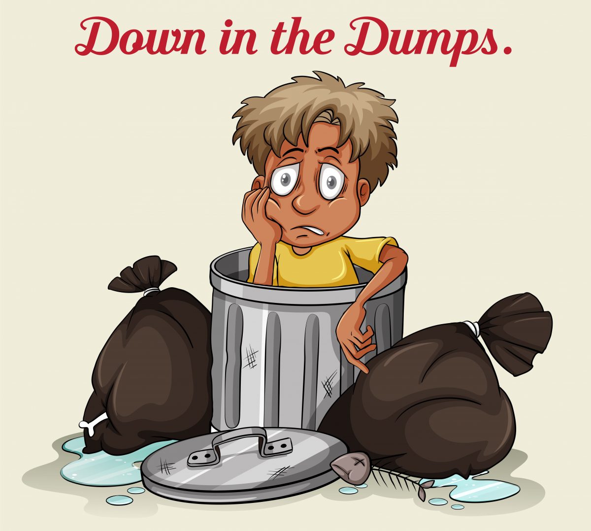 Idiomy v angličtine - Down in the dumps
