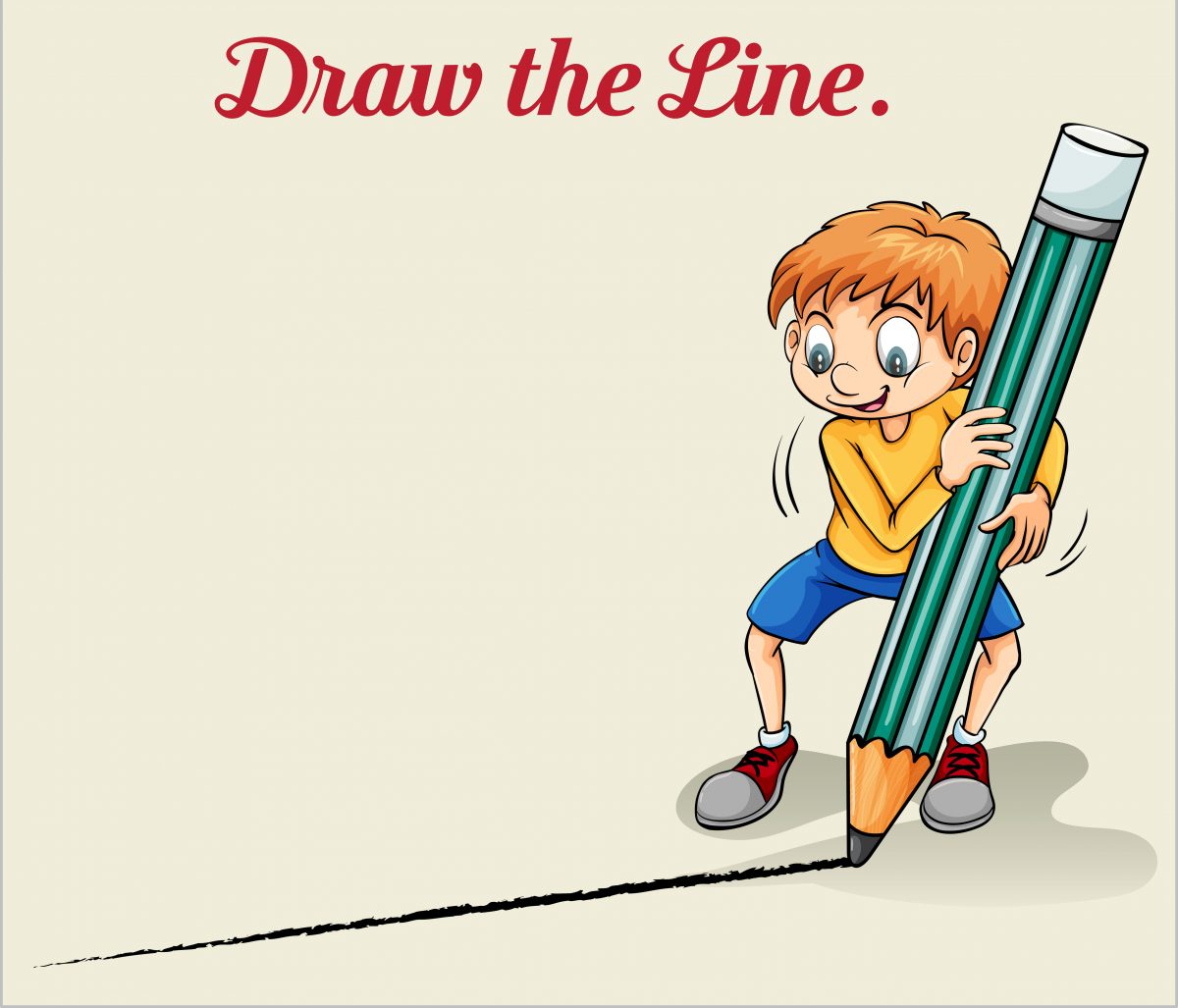 Draw the line