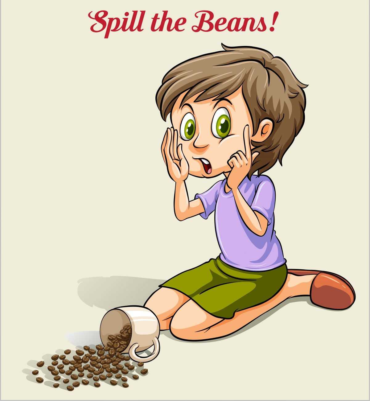 Idiomy v angličtine - Spill the beans